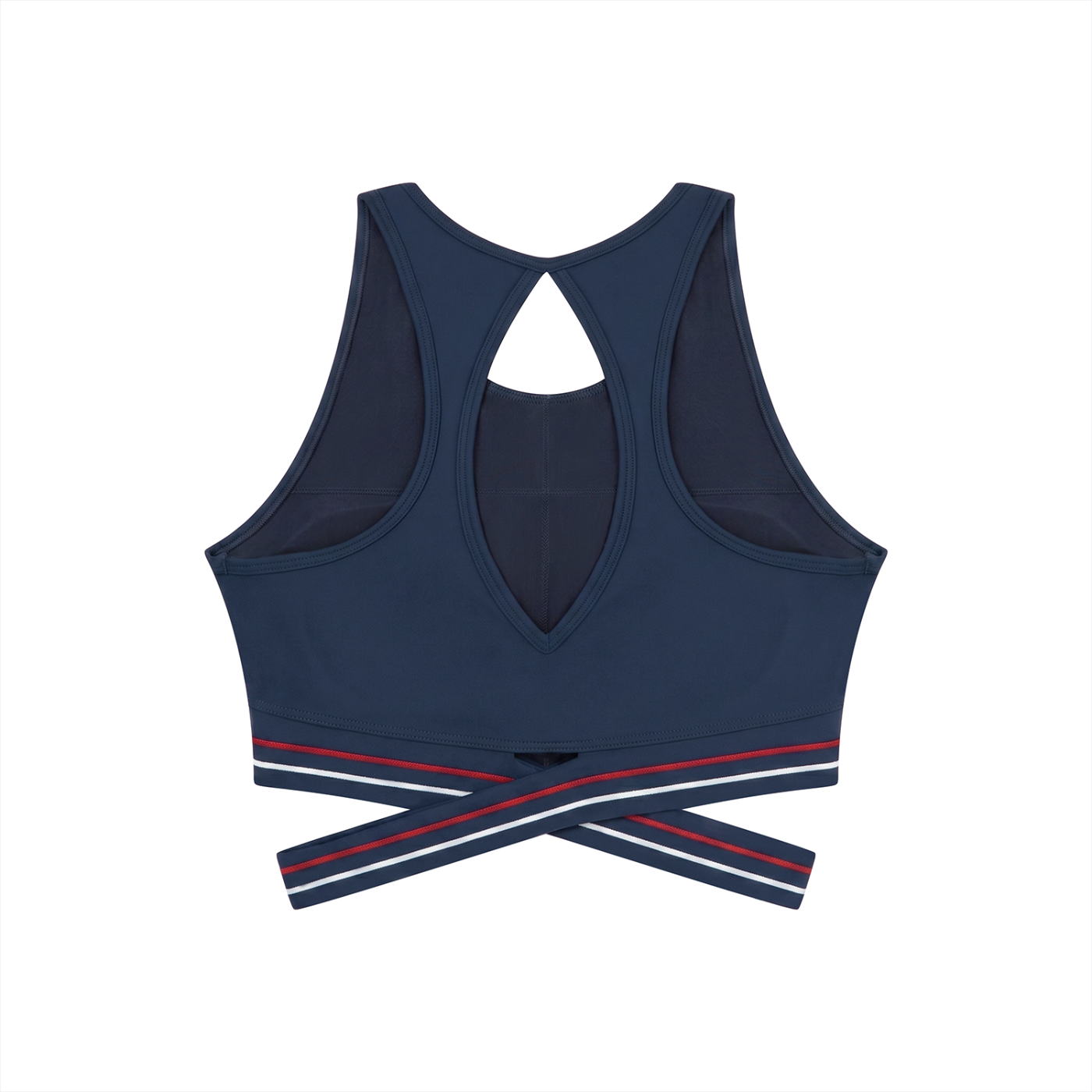 Pin Logo Women’s Criss-Cross Band Sports Bra