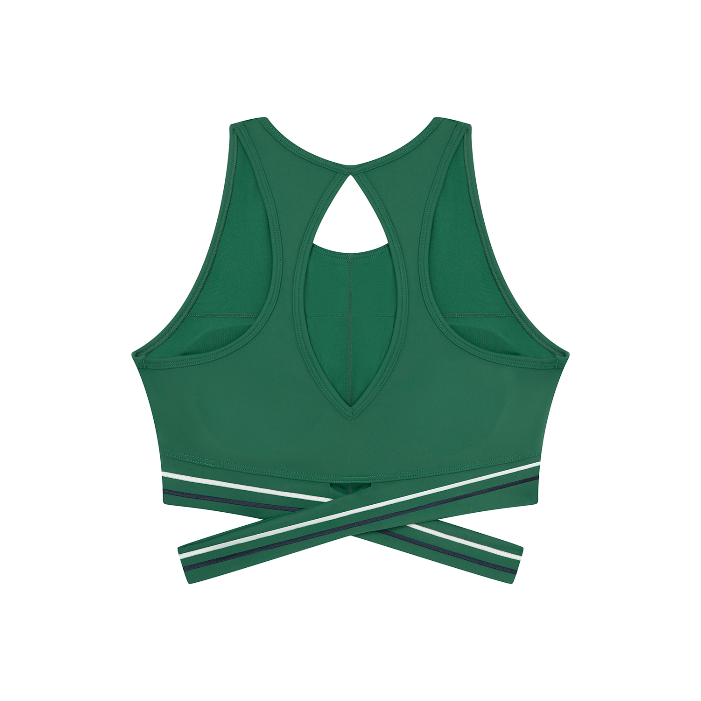 Pin Logo Women’s Criss-Cross Band Sports Bra